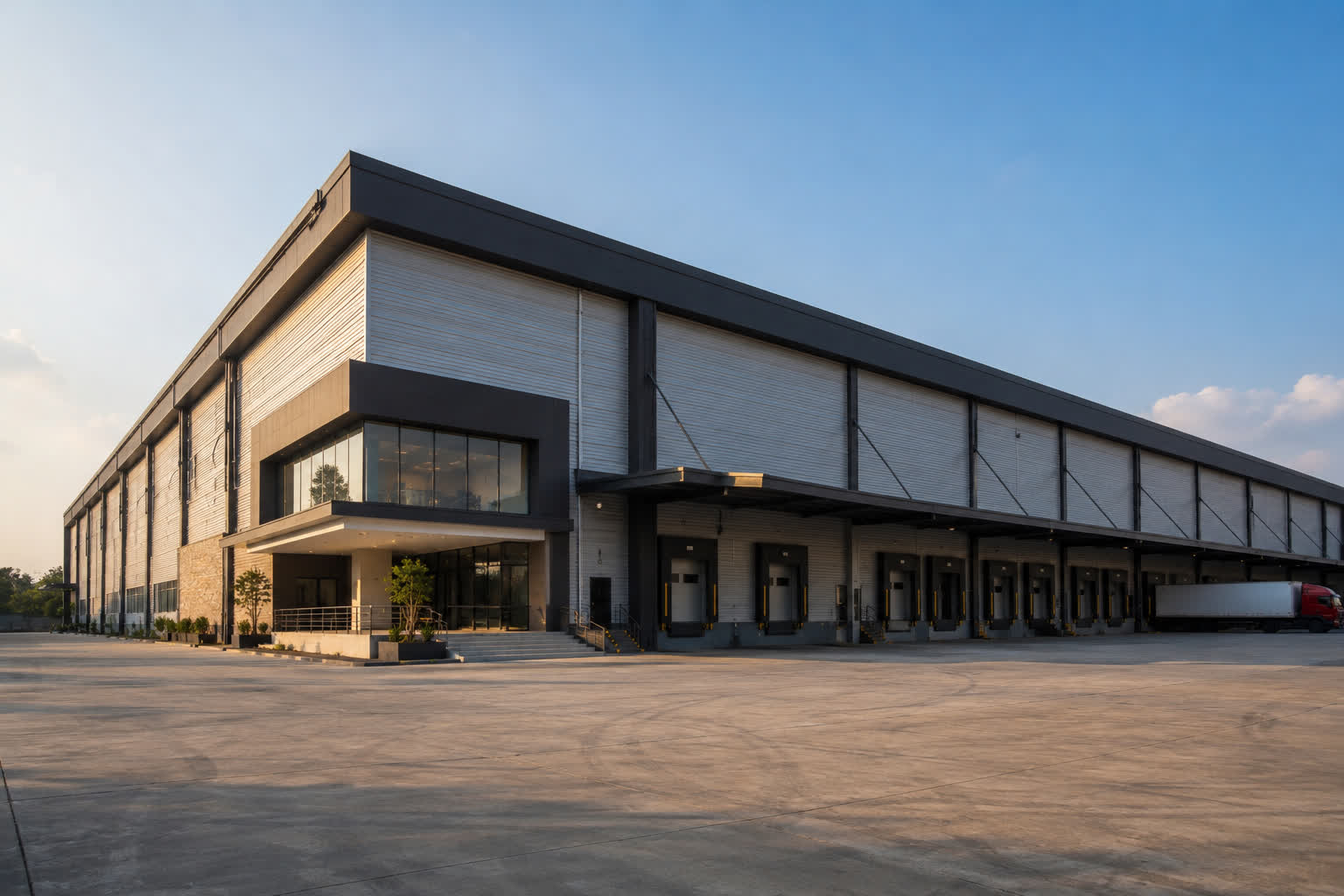 Skyline Warehouse Facility — commercial warehouse in Karachi